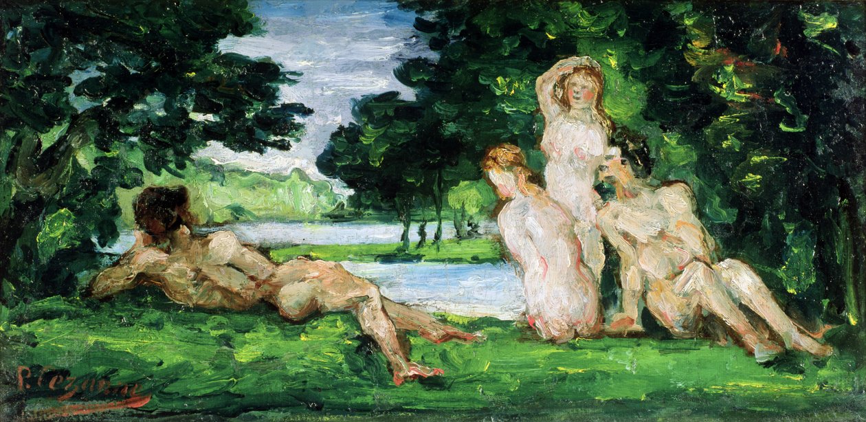Unbekanntes Bild von Paul Cézanne