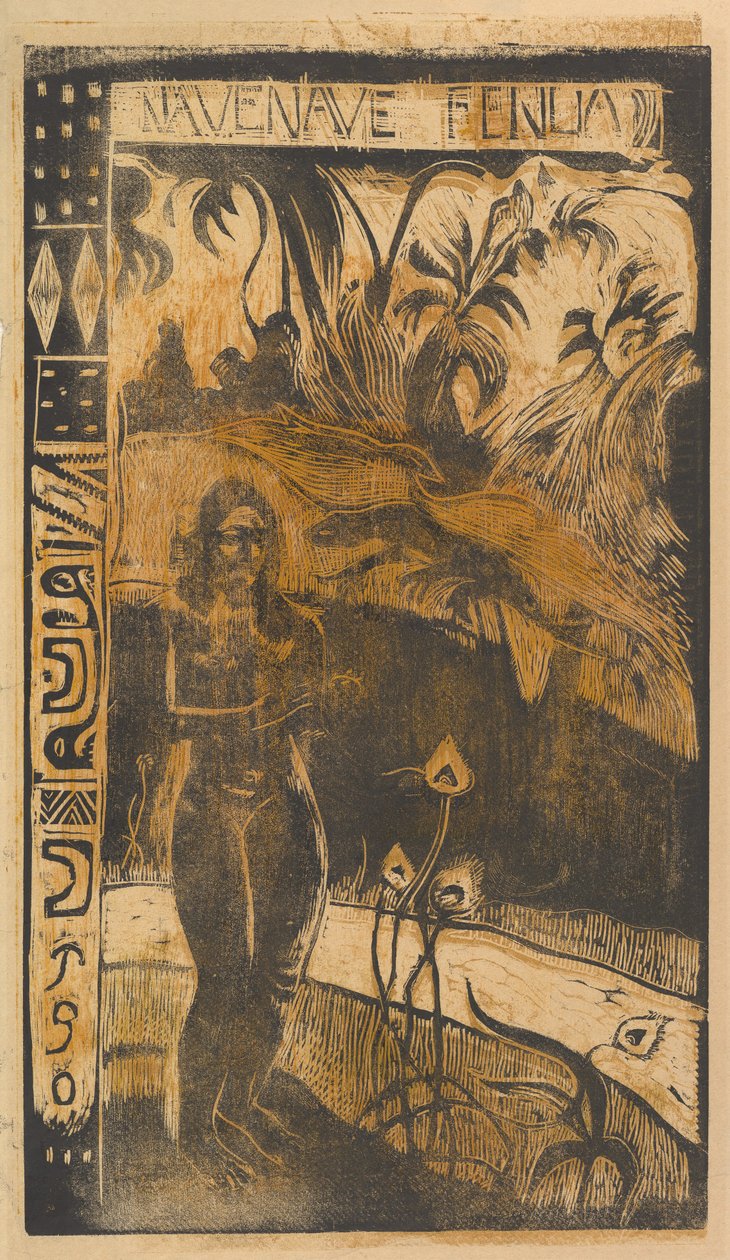 Wunderbares Land, 1893-94 von Paul Gauguin