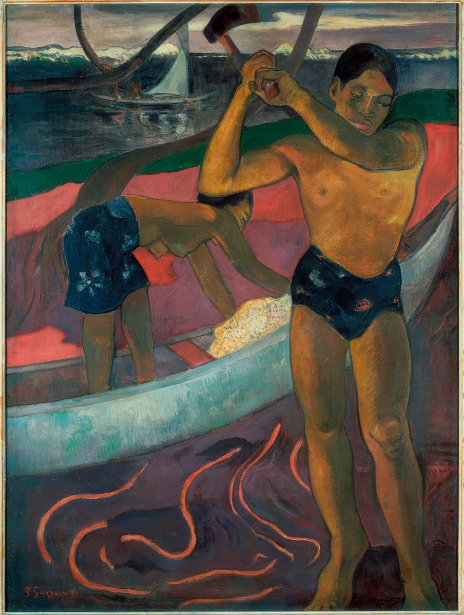 Der Holzhacker aus Pia von Paul Gauguin
