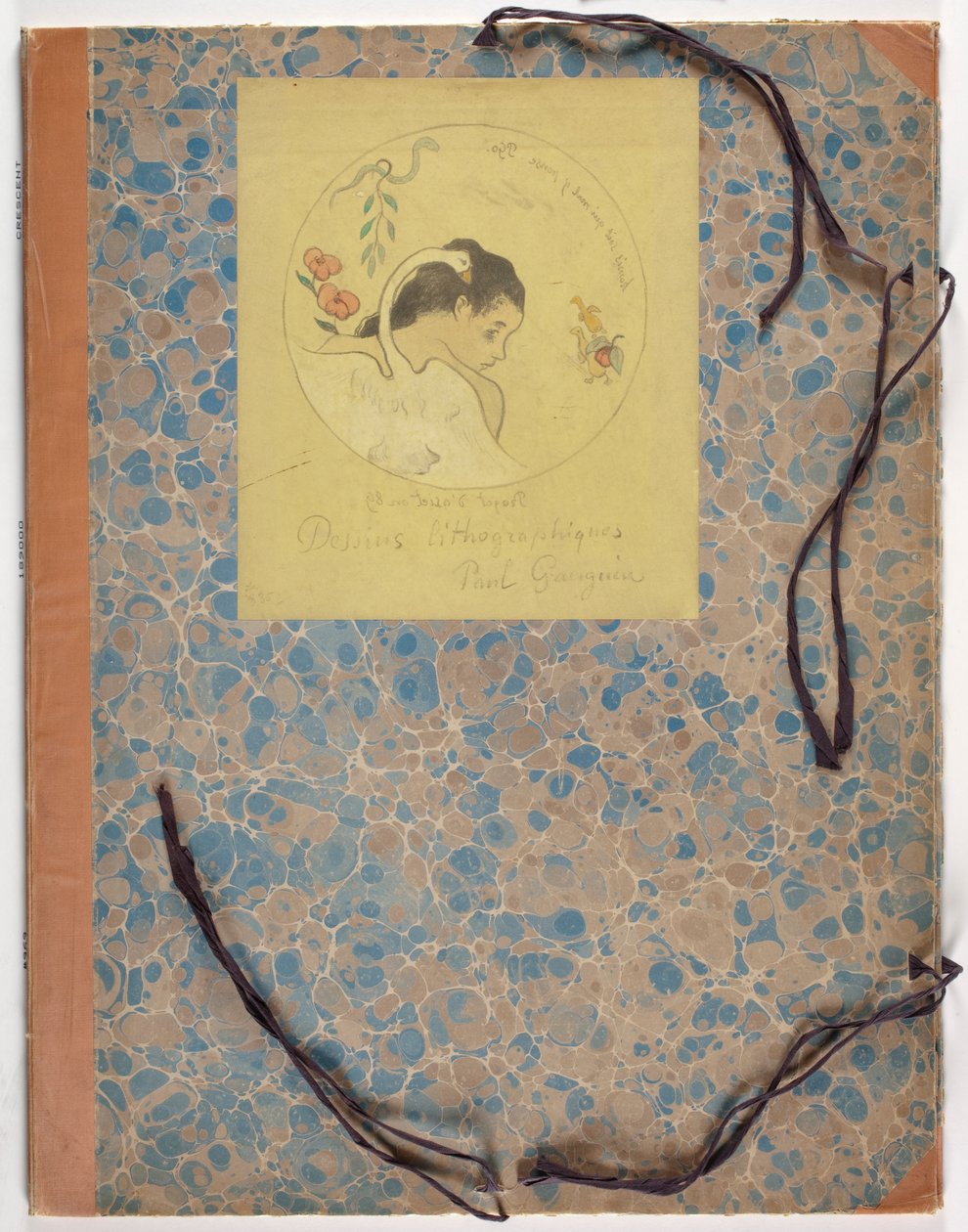 Entwurf für einen Teller - Leda von Paul Gauguin