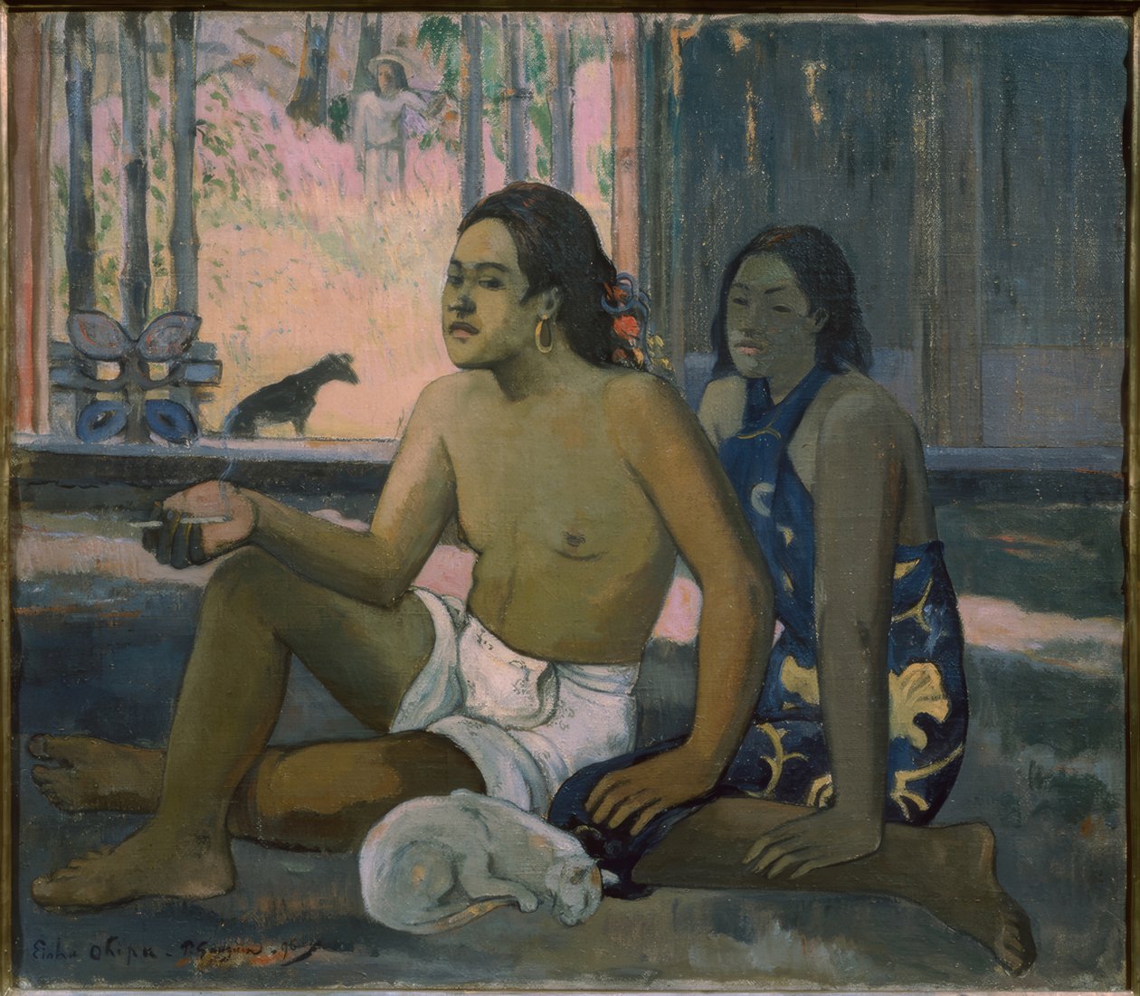 Eiaha ohipa von Paul Gauguin