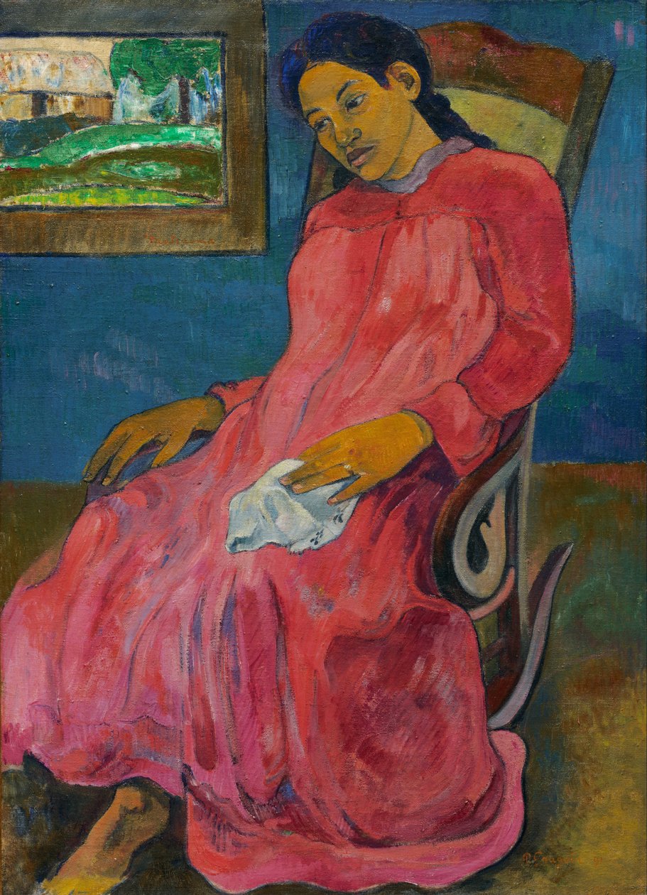 Faaturuma (Melancholisch) von Paul Gauguin