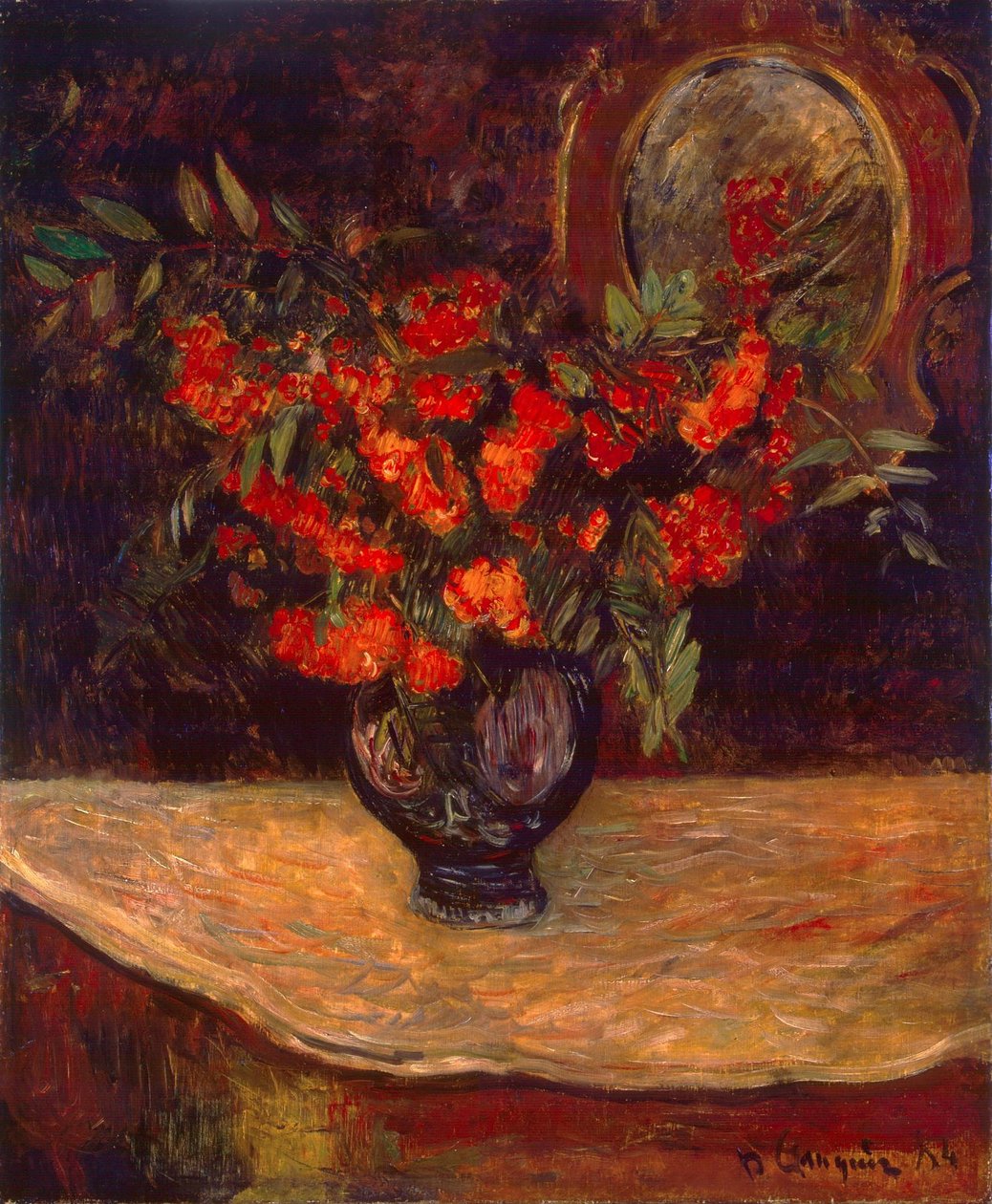 Vogelbeerenstrauß von Paul Gauguin