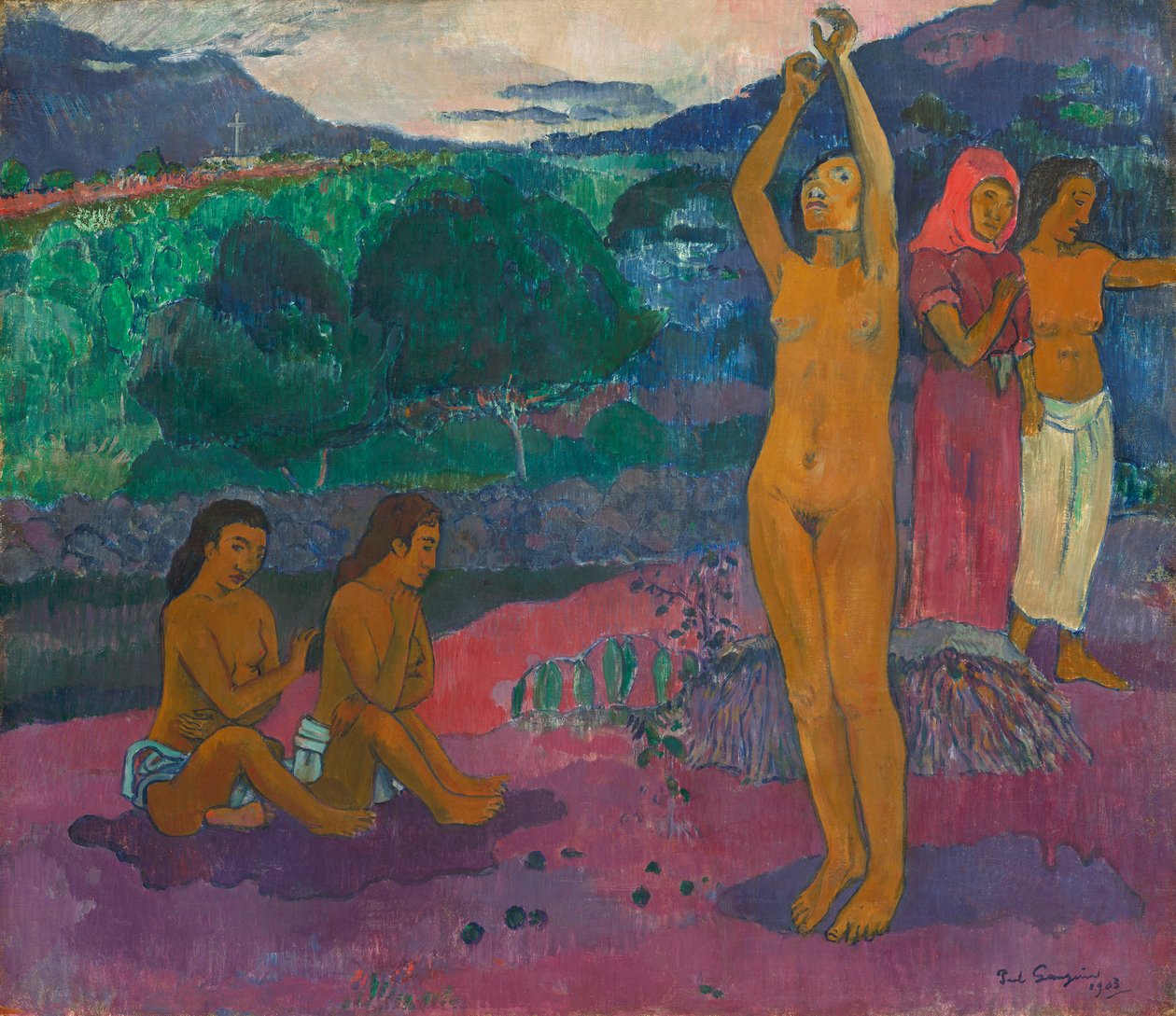 Die Anrufung von Paul Gauguin