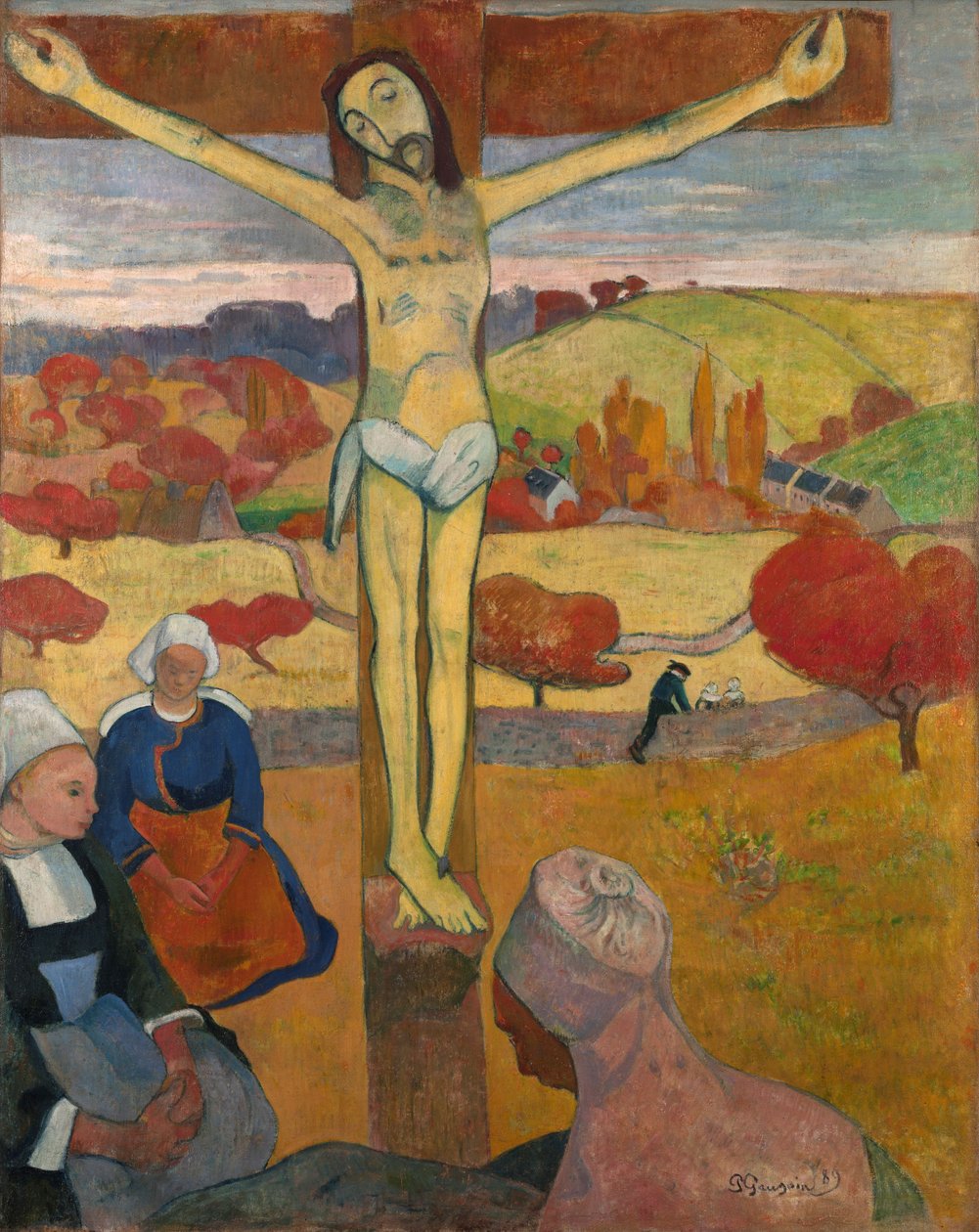 Der gelbe Christus von Paul Gauguin