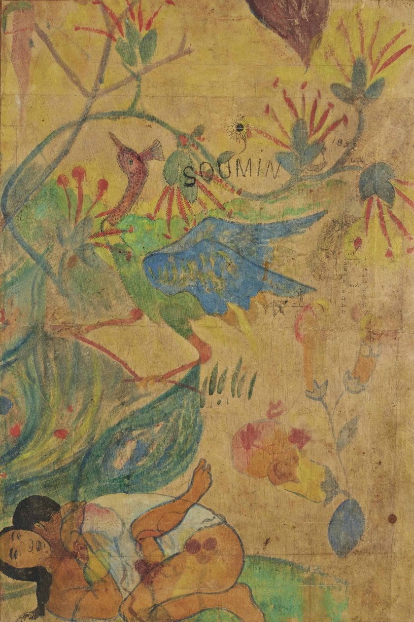Der blaue Ibis von Paul Gauguin