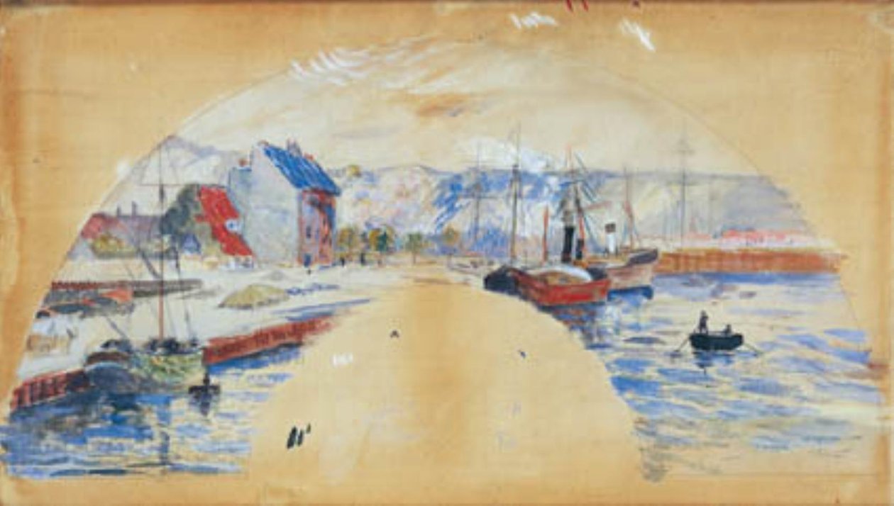 Hafenpartie von Paul Gauguin