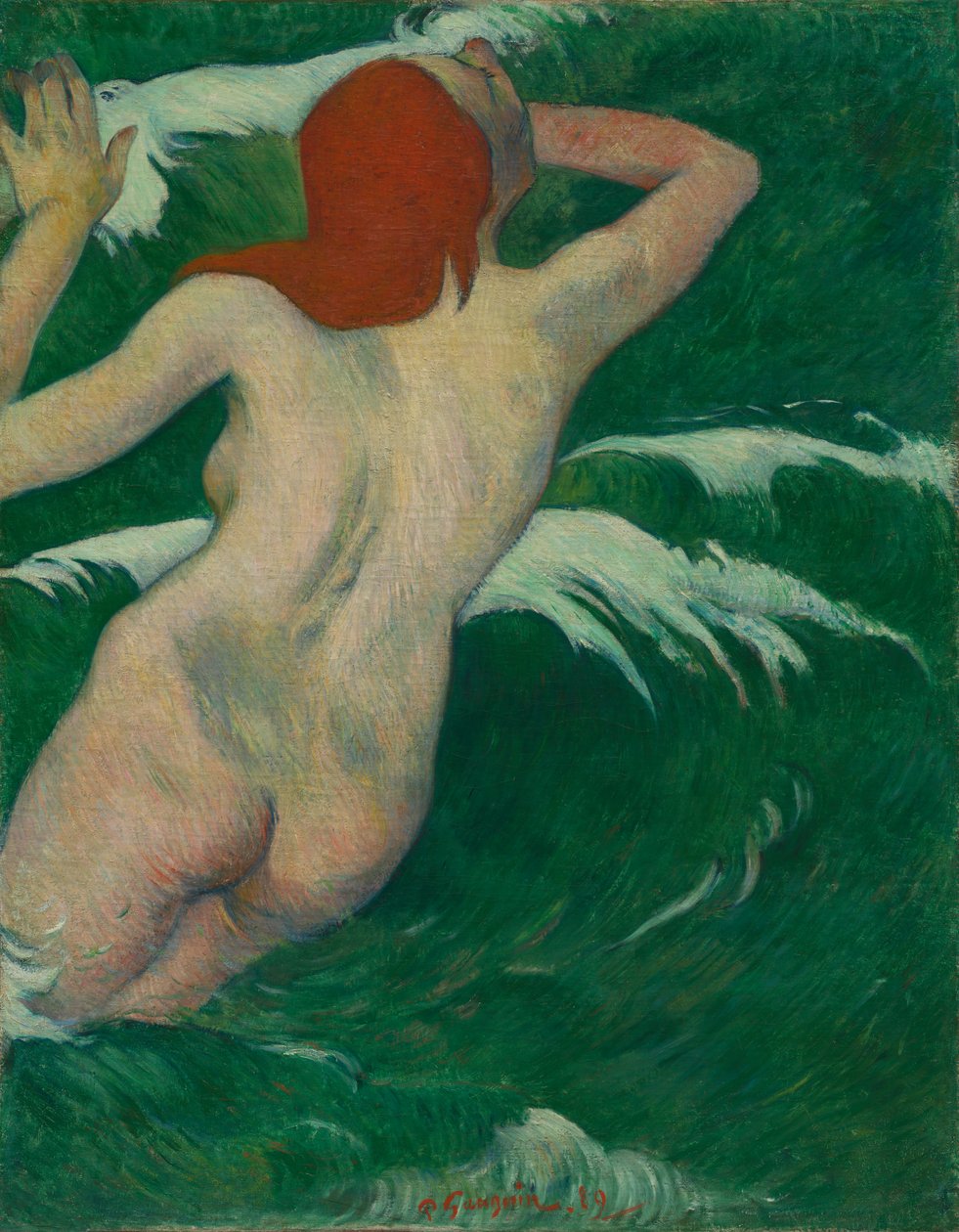In den Wellen von Paul Gauguin