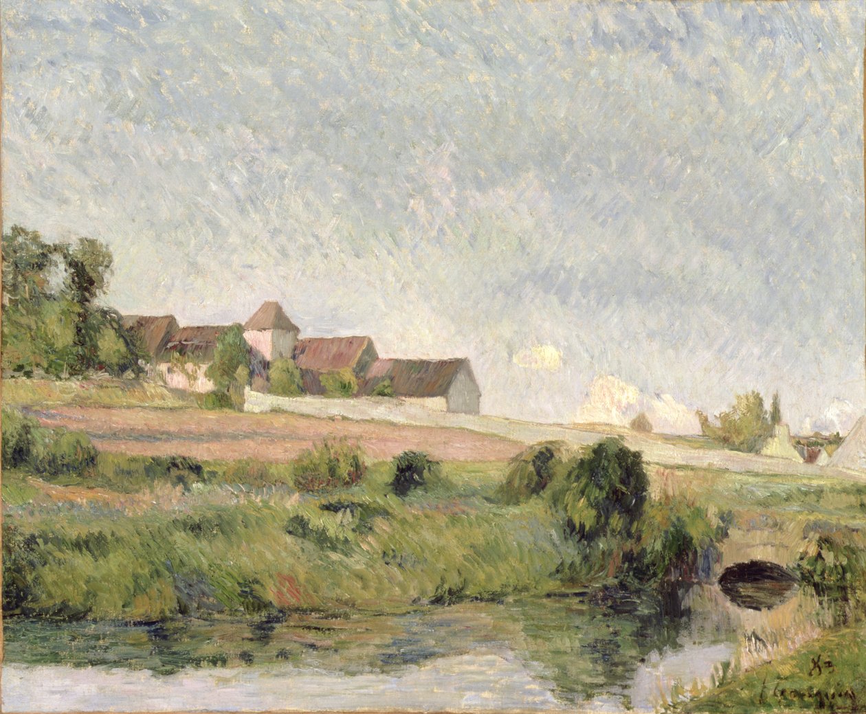 La Ferme de la Groue, Osny von Paul Gauguin