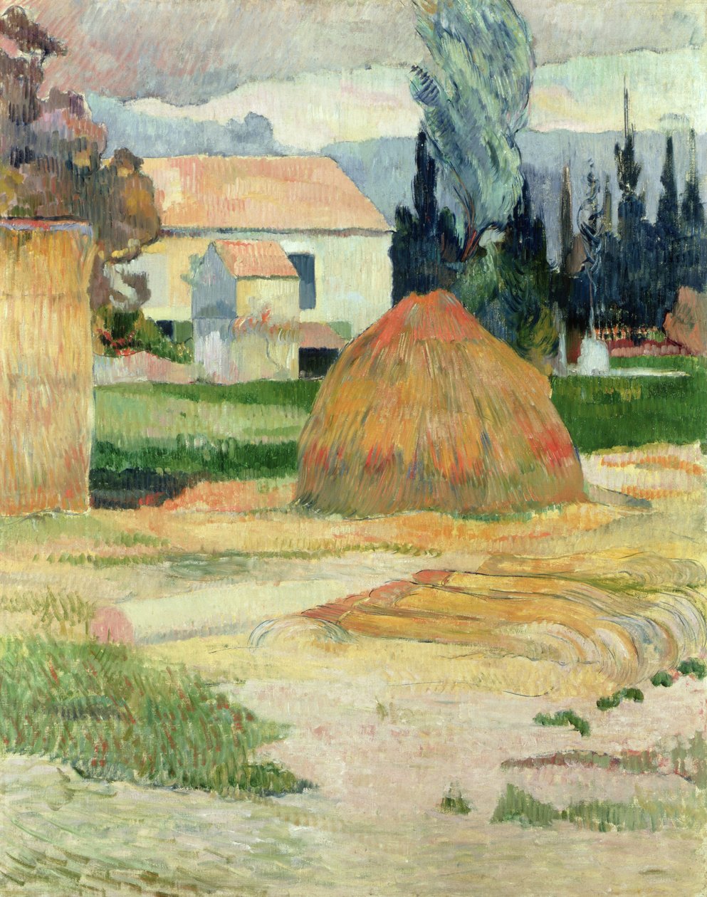 Landschaft bei Arles von Paul Gauguin