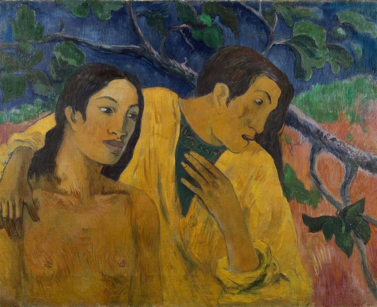 Die Liebenden von Paul Gauguin