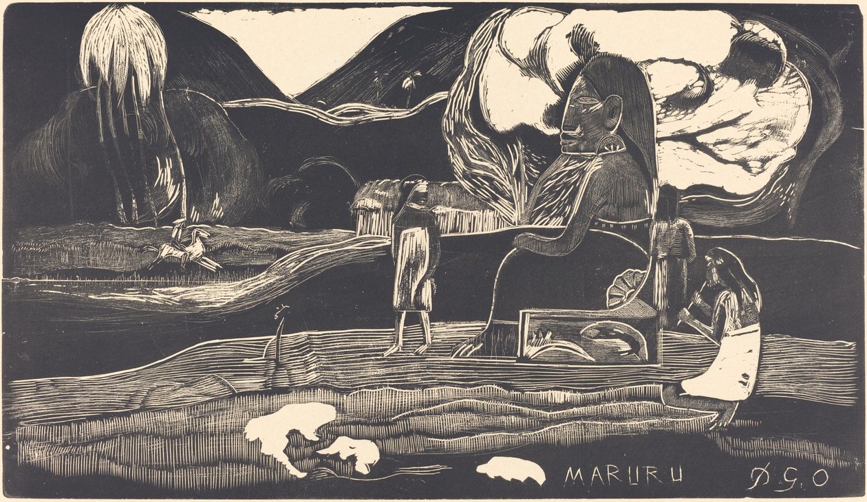 Maruru (Danke) von Paul Gauguin