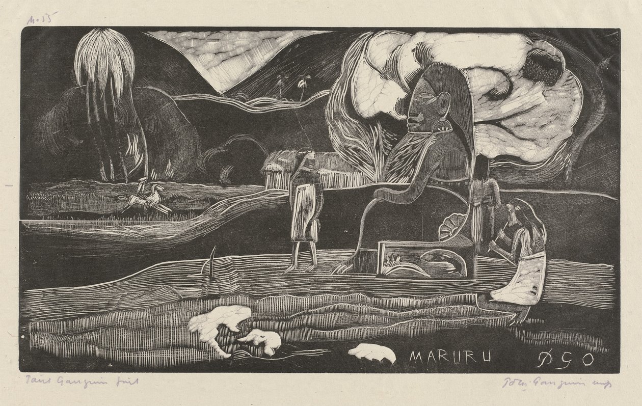 Maruru (Danke) von Paul Gauguin