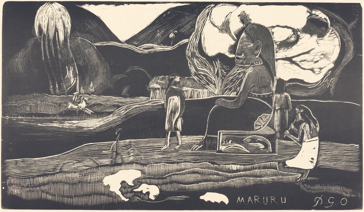 Maruru (Danke) von Paul Gauguin