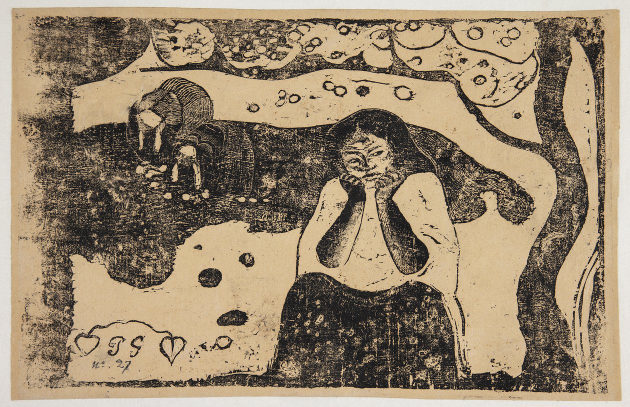 Menschliches Elend von Paul Gauguin