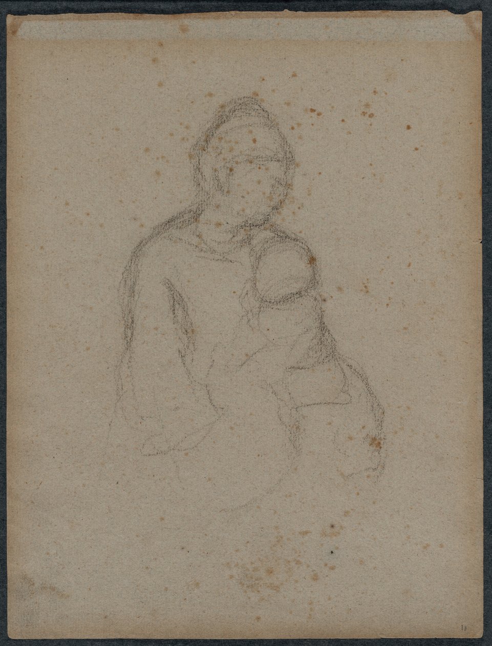 Mutter und Kind (recto) von Paul Gauguin