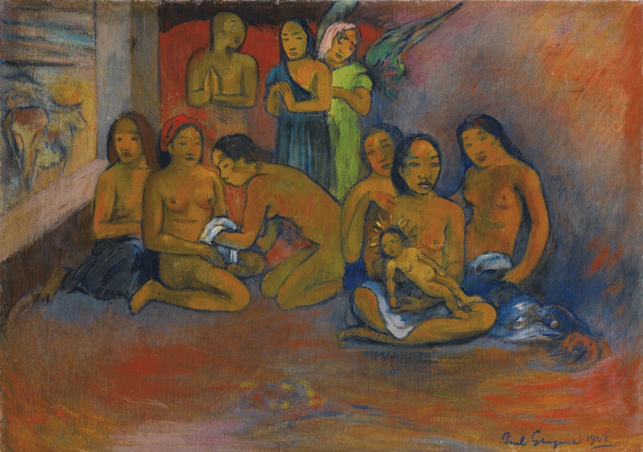Geburt Christi, 1902 von Paul Gauguin