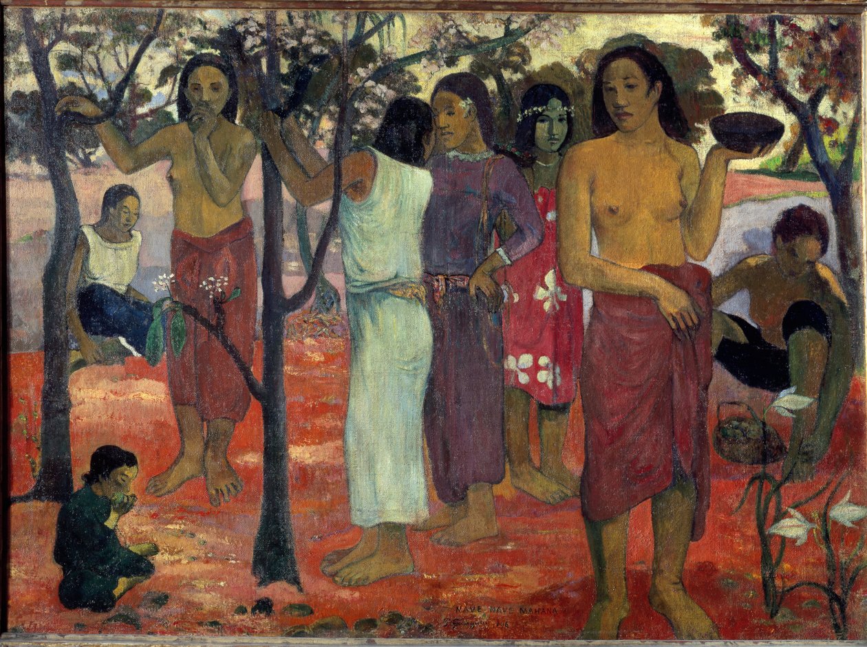 Nave Nave Mahana von Paul Gauguin