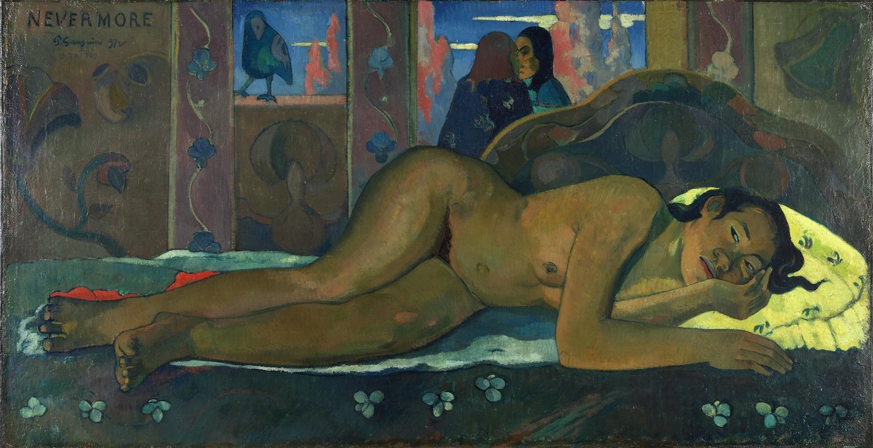 Nevermore von Paul Gauguin