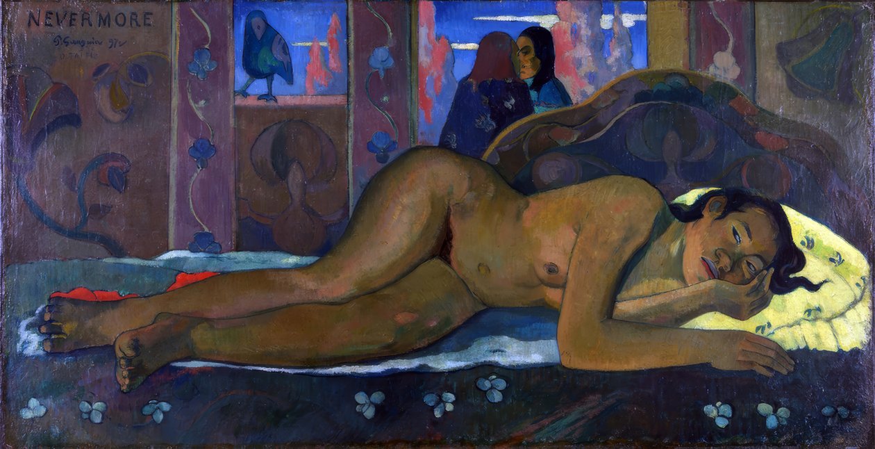 Nevermore von Paul Gauguin
