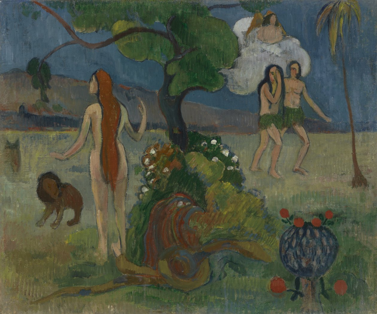 Verlorenes Paradies, um 1890 von Paul Gauguin