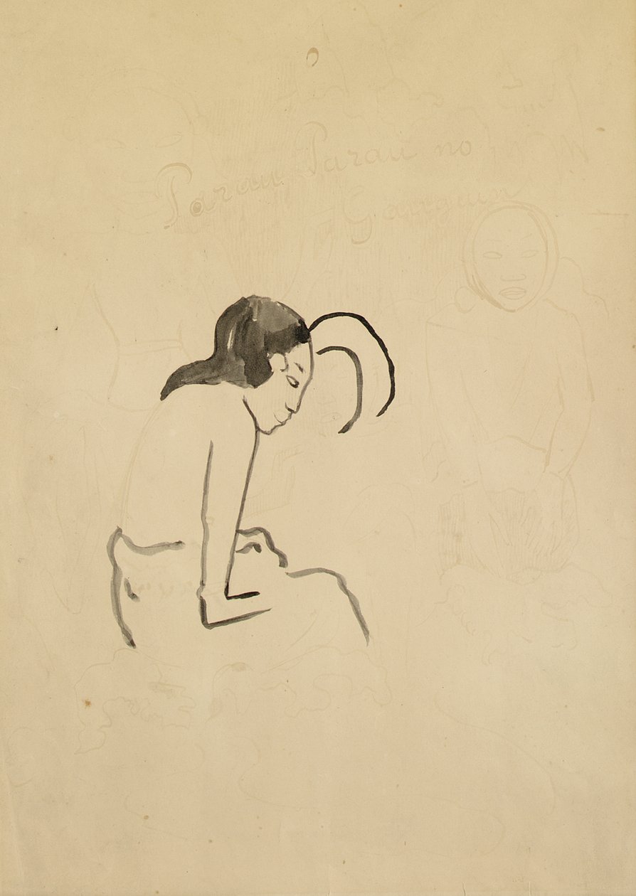 Parau Parau von Paul Gauguin