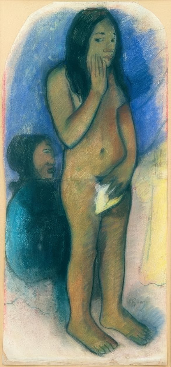 Parau na te varua ino von Paul Gauguin