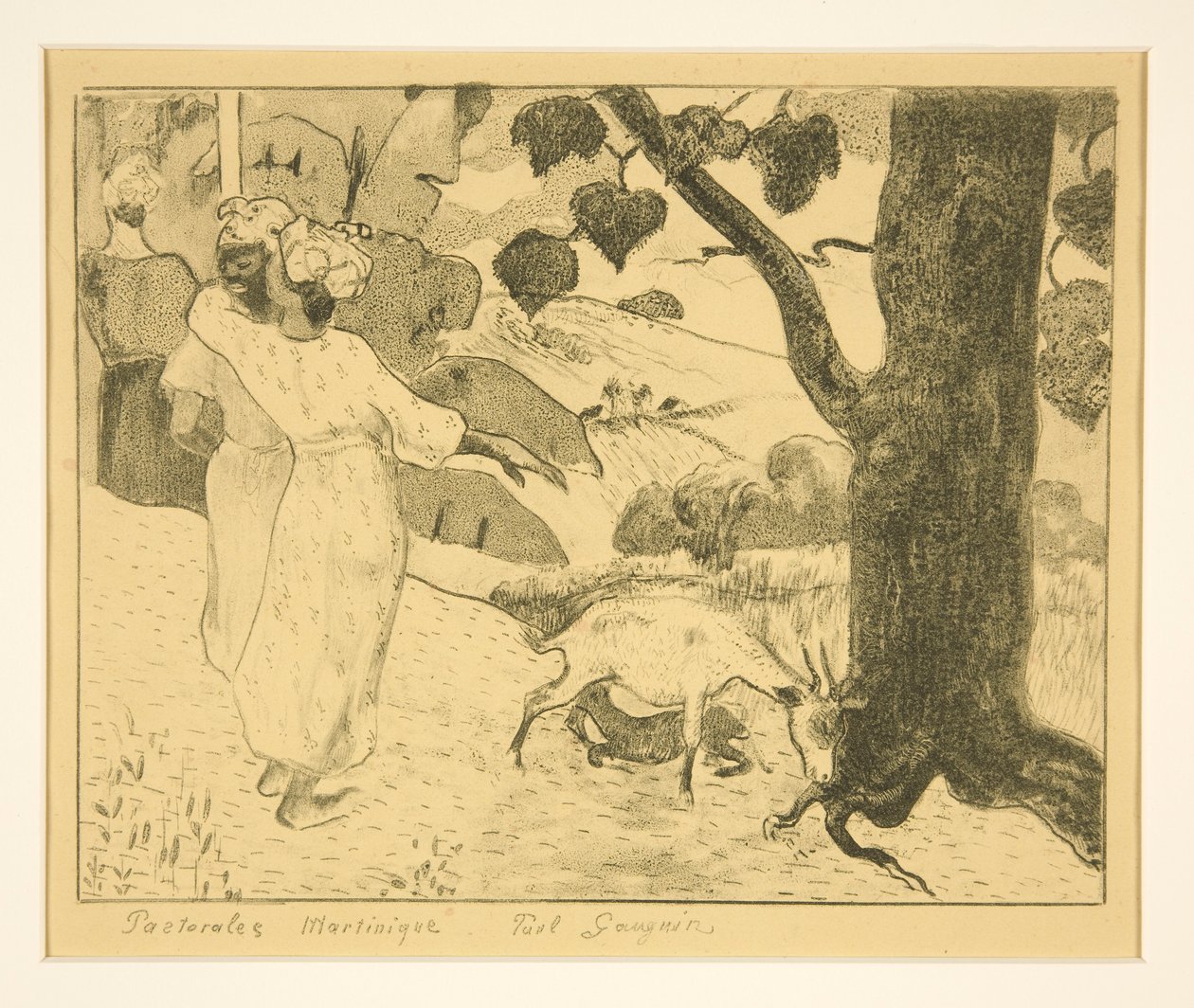 Pastorales Martinique von Paul Gauguin