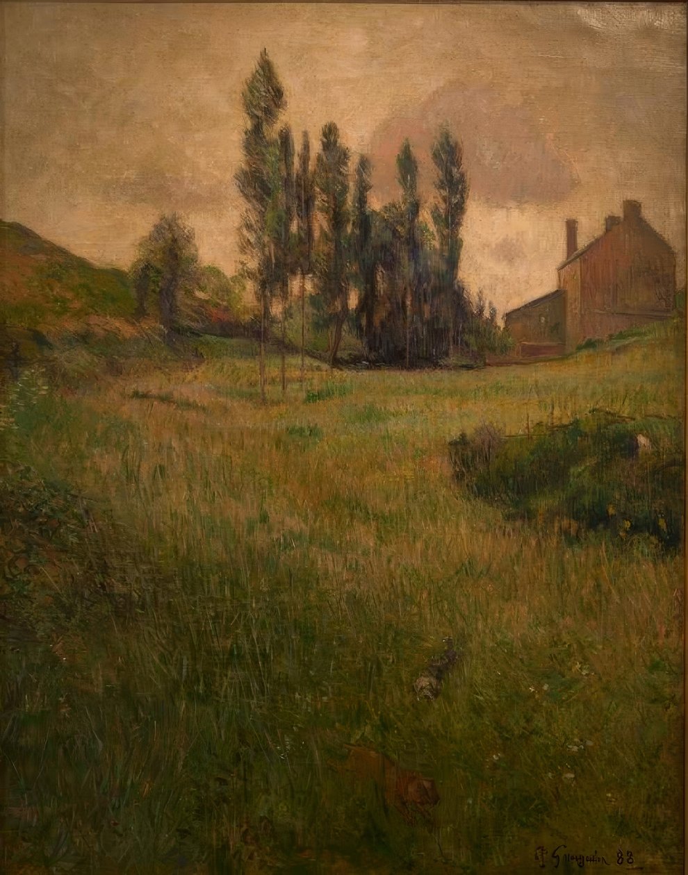 Rennende Hunde von Paul Gauguin
