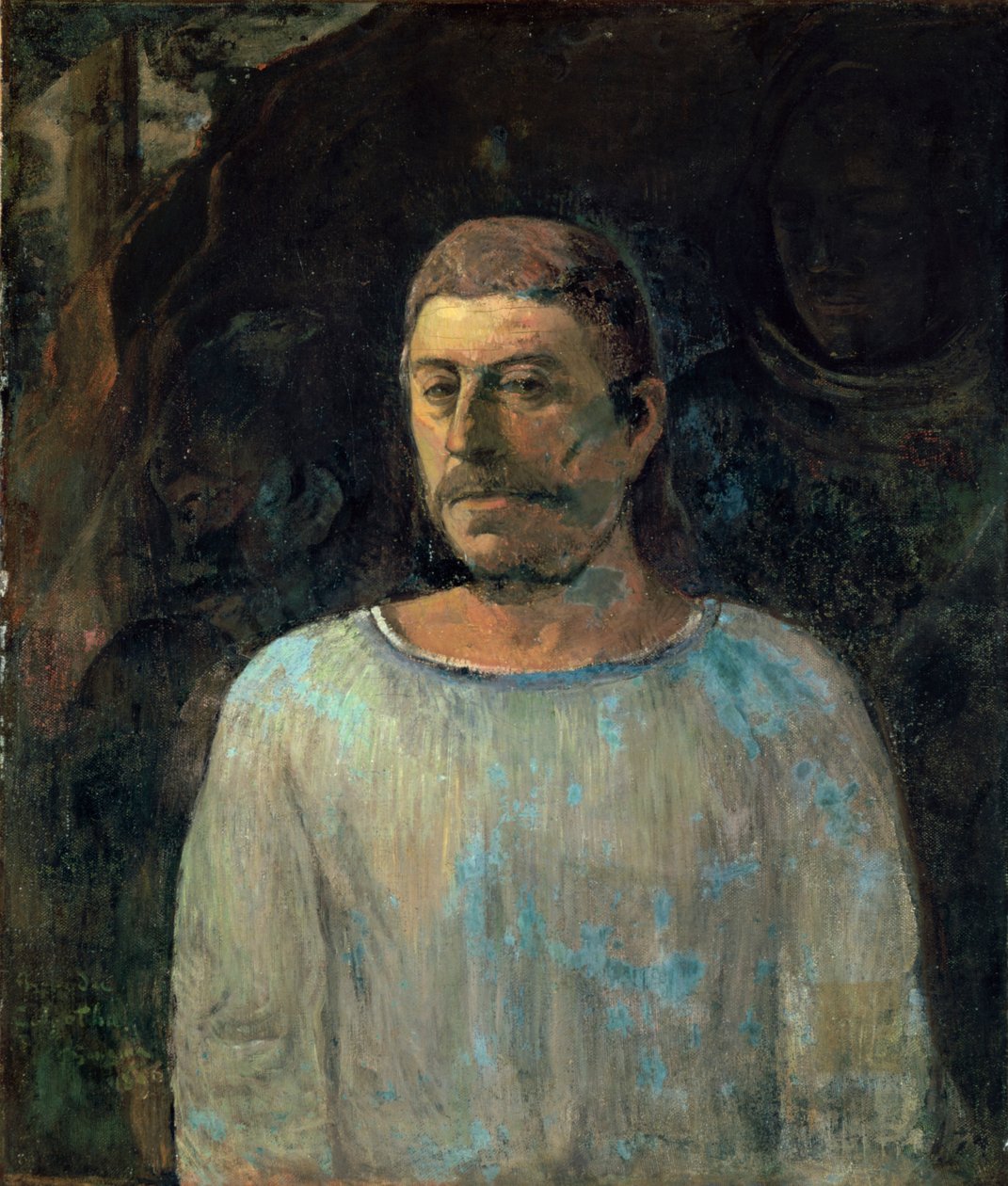 Selbstporträt, 1896 von Paul Gauguin