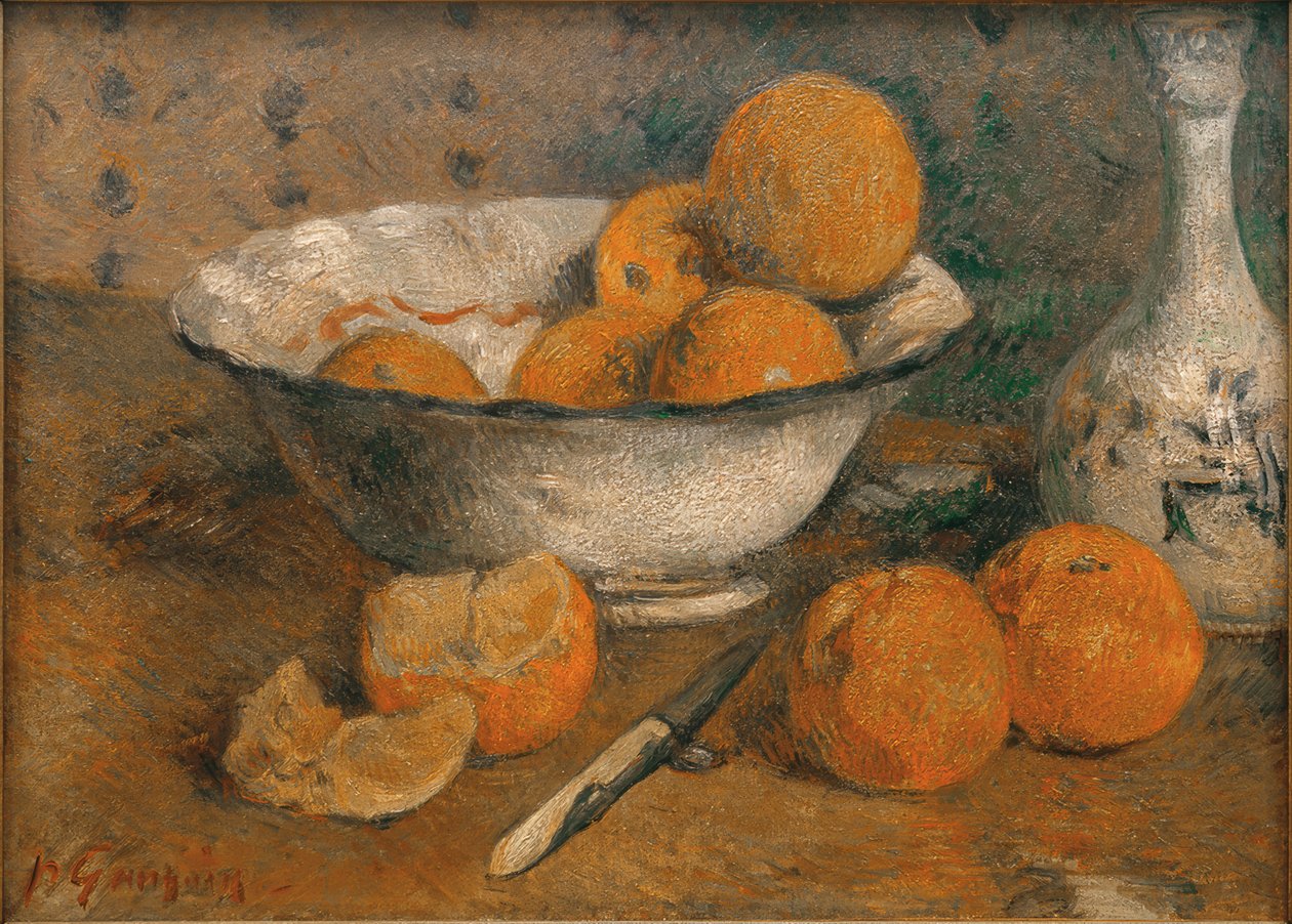 Stillleben mit Orangen von Paul Gauguin