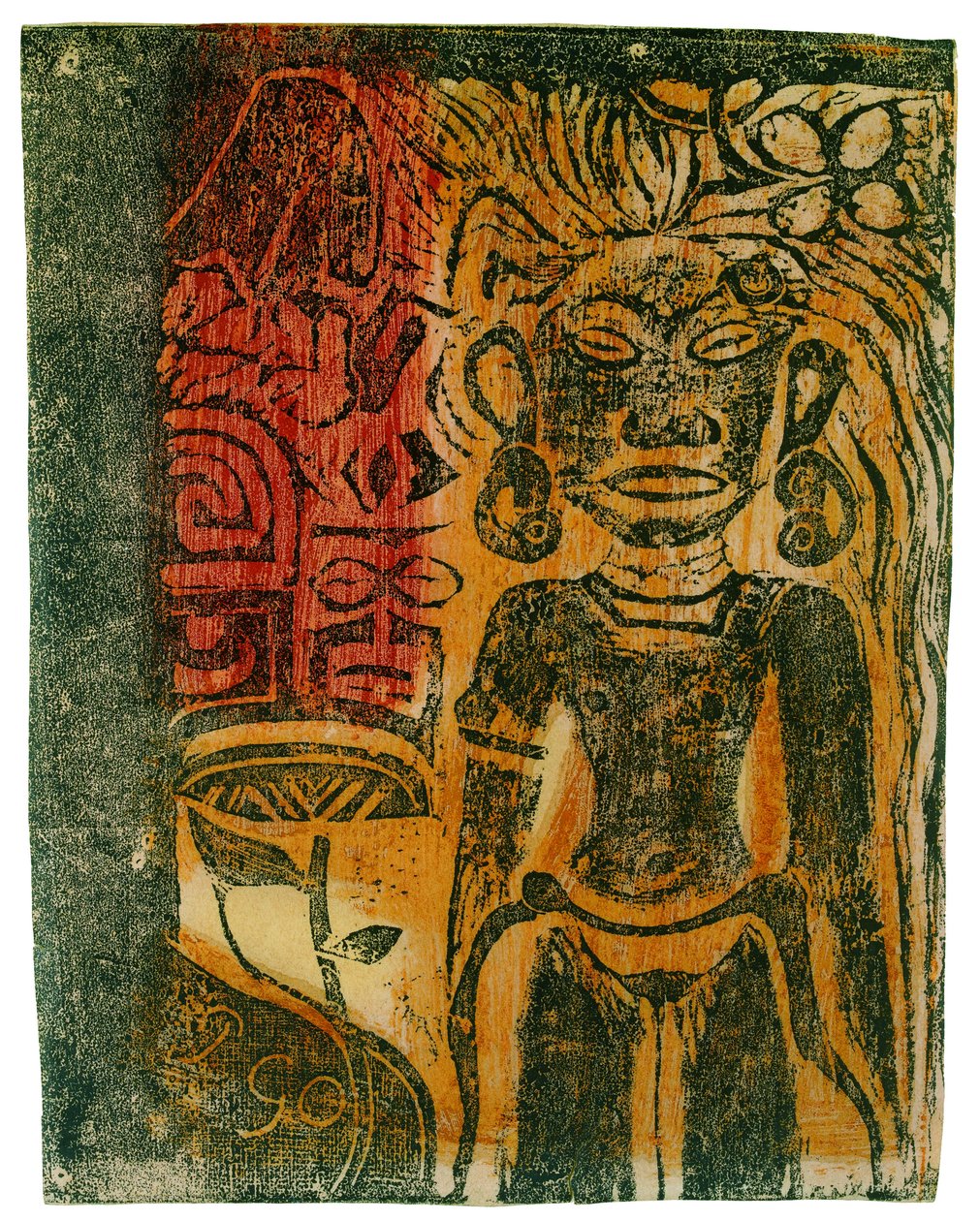 Tahitianisches Idol von Paul Gauguin