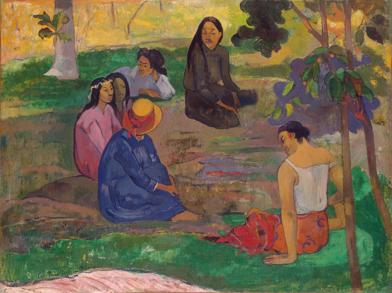 Gespräch von Paul Gauguin