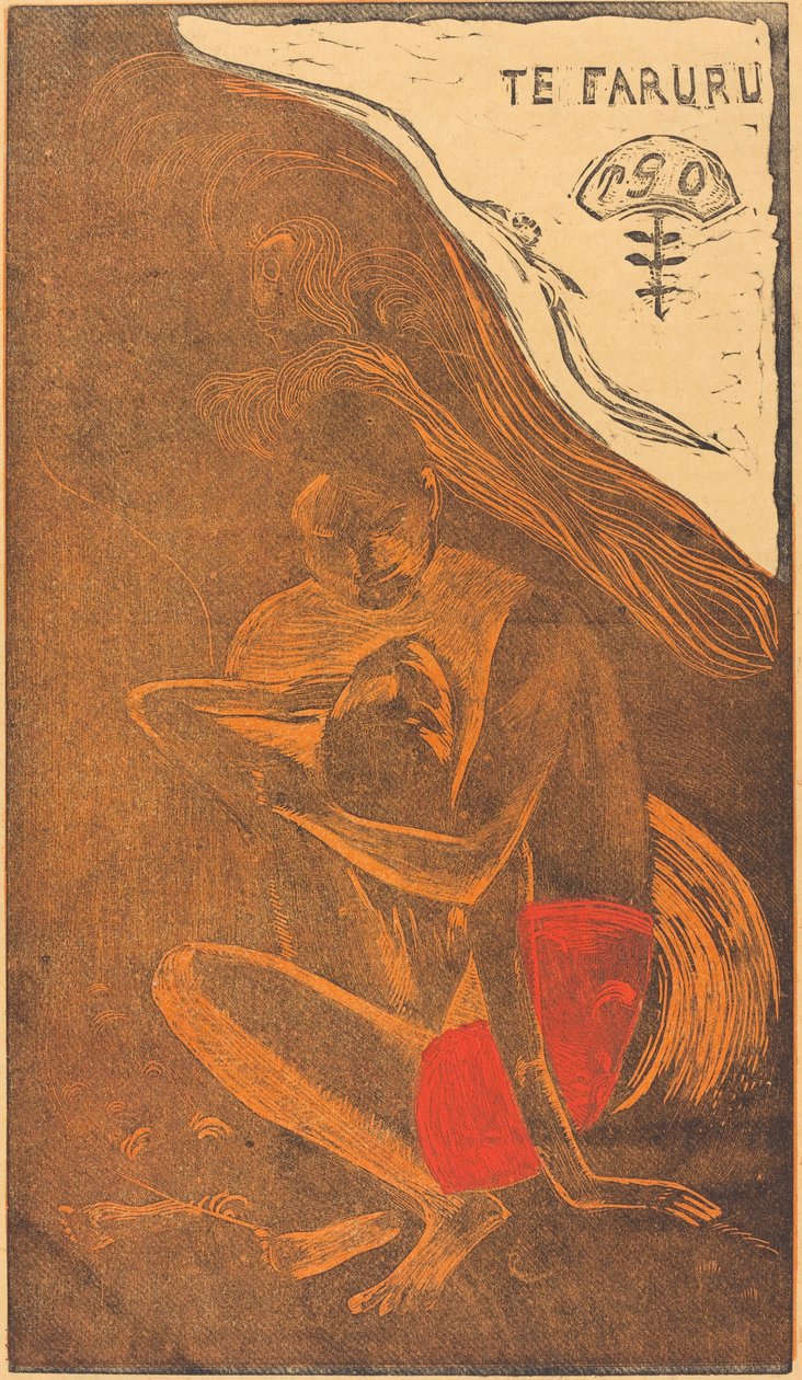 Te Faruru (Sie machen hier Liebe) von Paul Gauguin