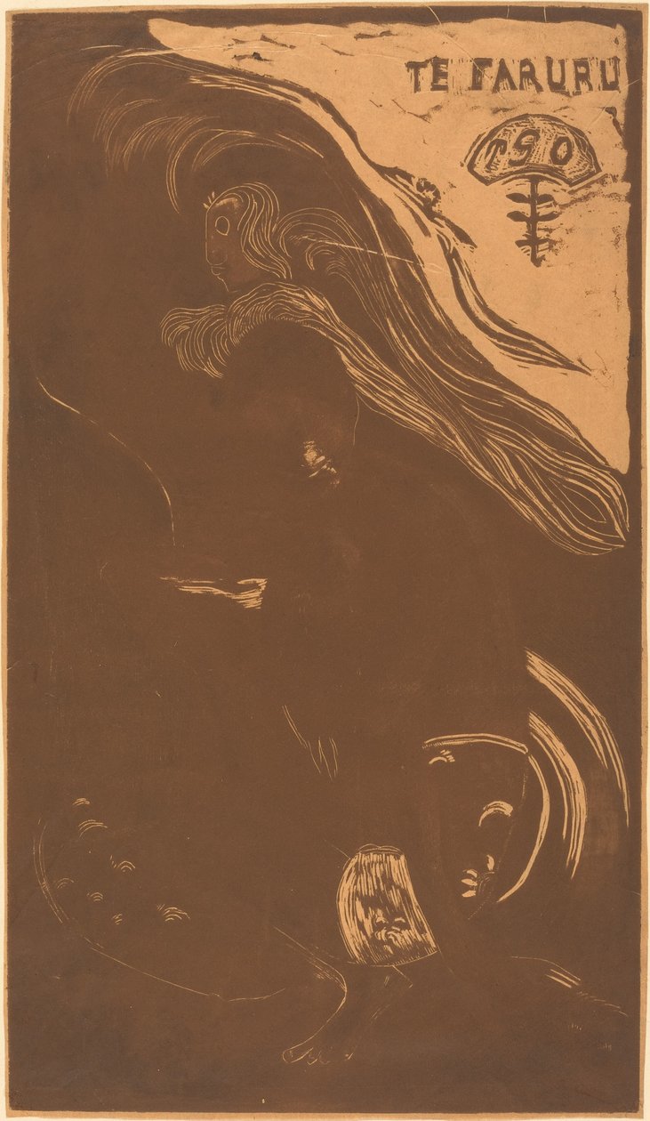 Te Faruru (Sie machen hier Liebe) von Paul Gauguin