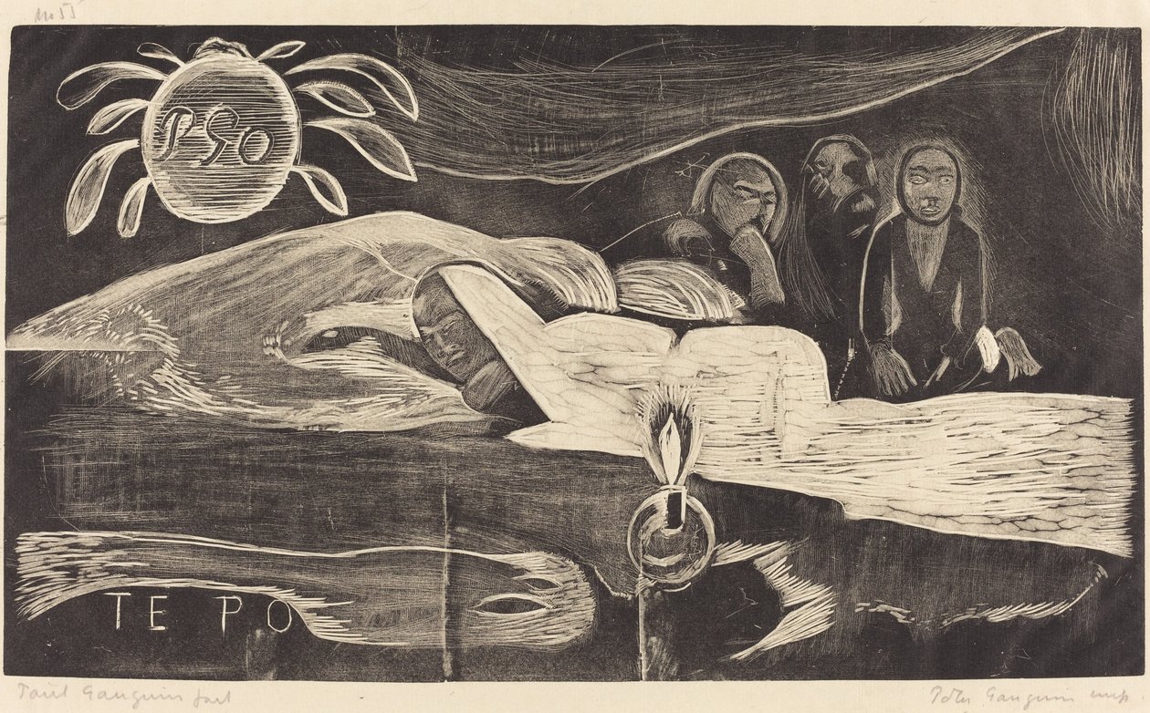 Te Po (Die lange Nacht) von Paul Gauguin