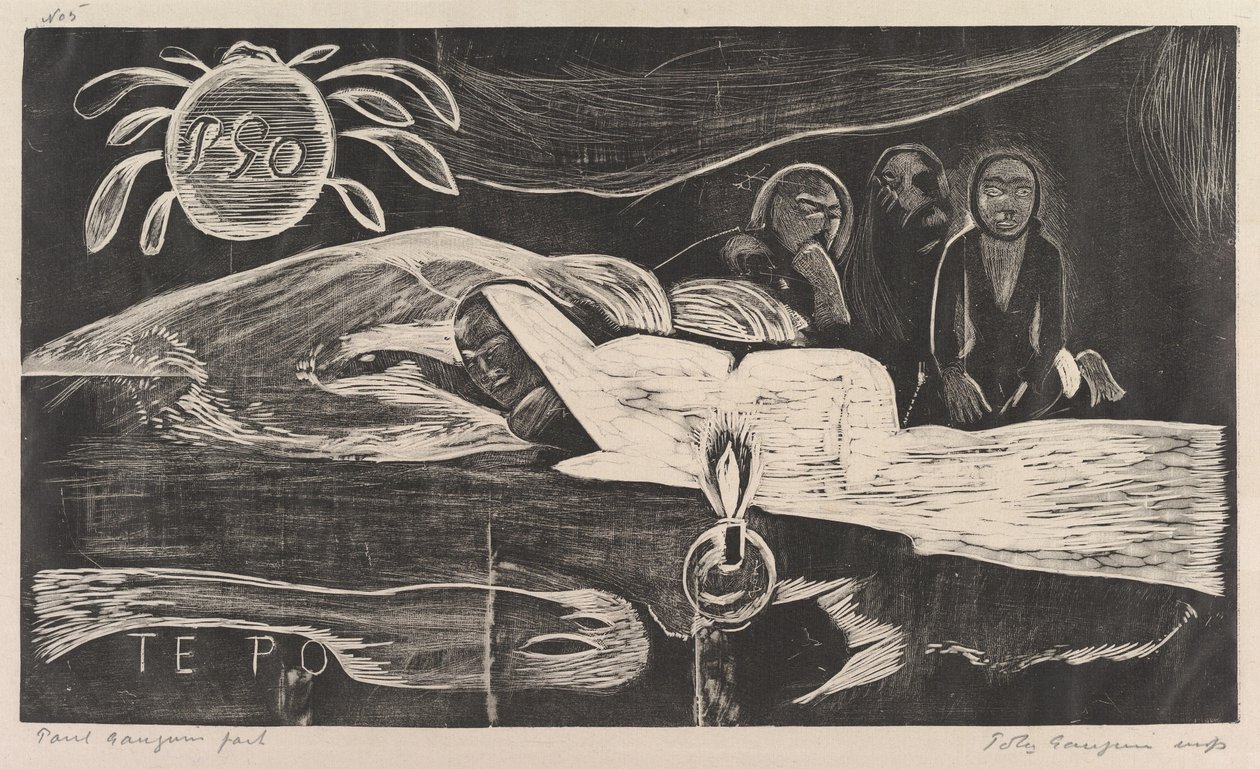 Te Po von Paul Gauguin