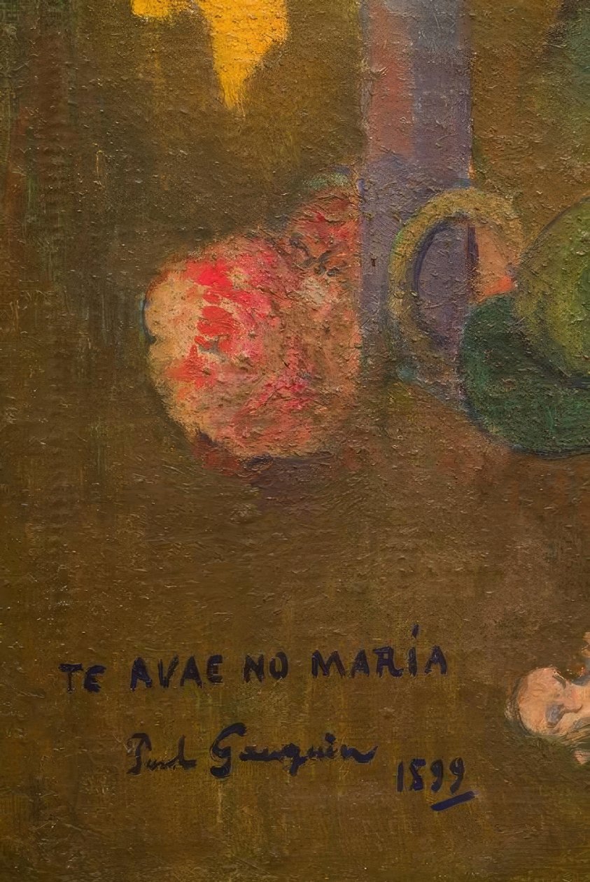 Te avae no Maria von Paul Gauguin