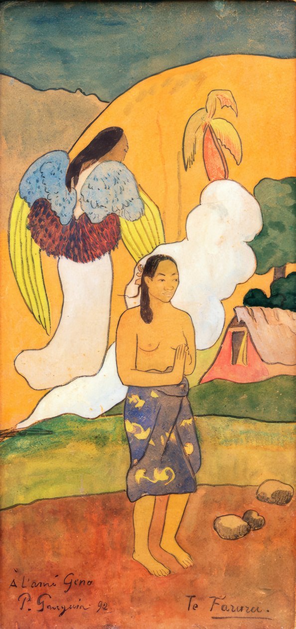 Te faruru von Paul Gauguin