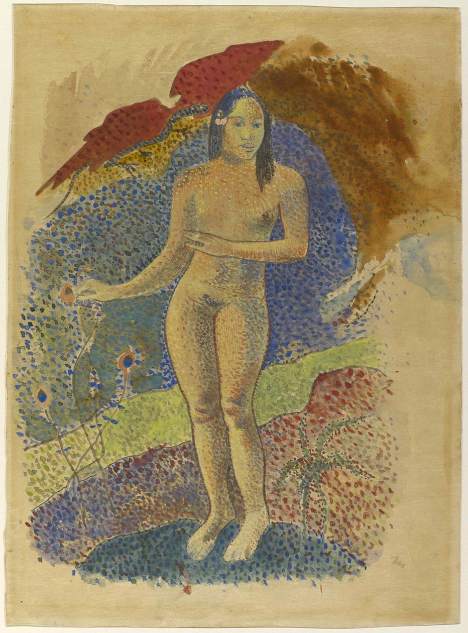 Te nave nave fenua (Wundervolles Land), 1892 von Paul Gauguin