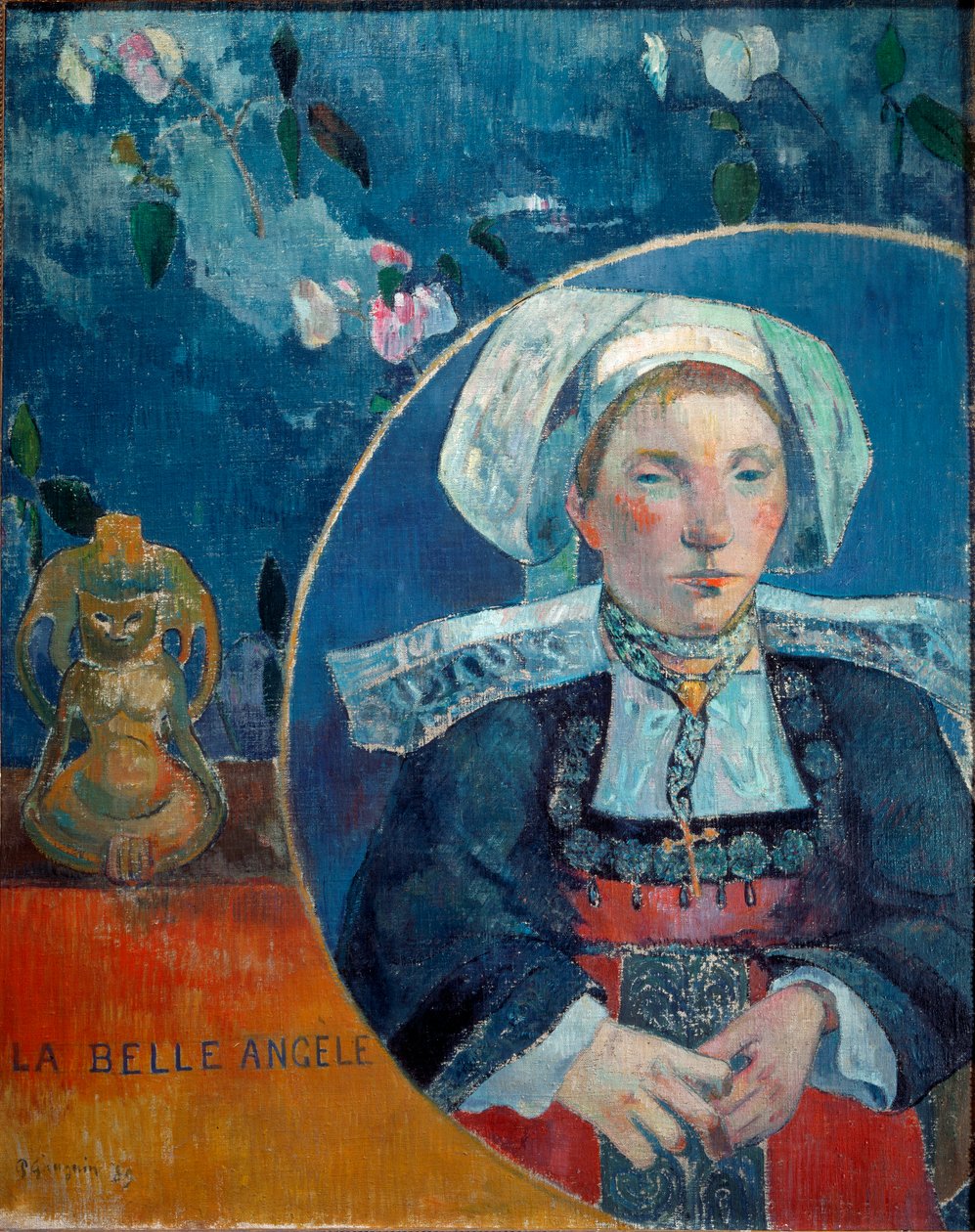 Die schöne Angele von Paul Gauguin