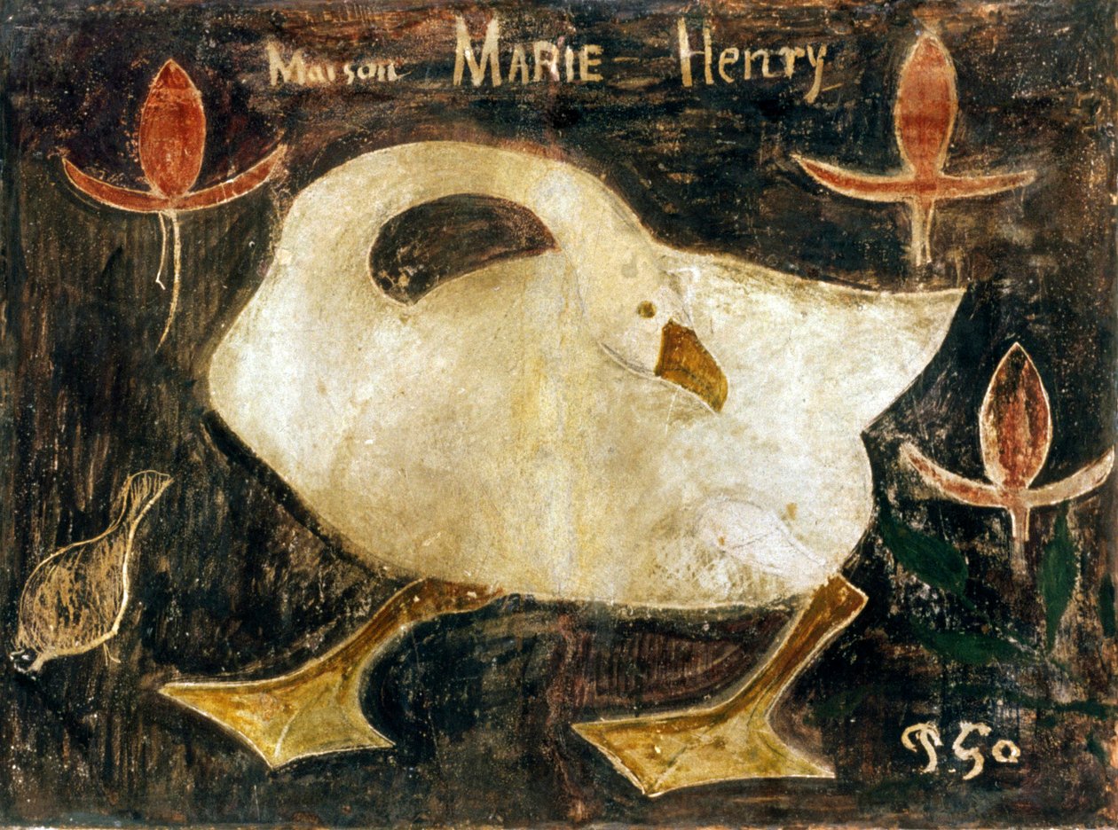 Die Gans von Paul Gauguin