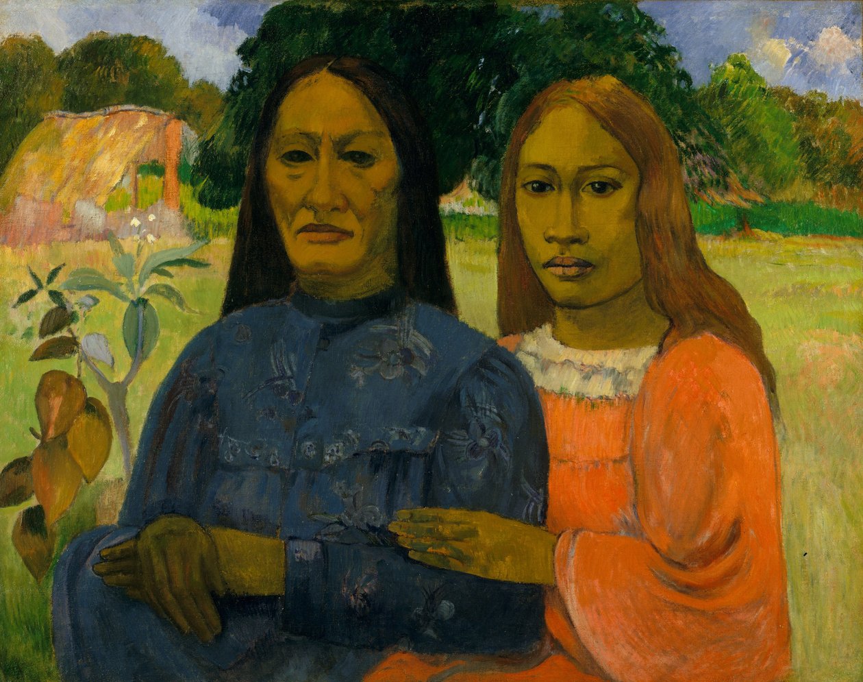 Zwei Frauen von Paul Gauguin