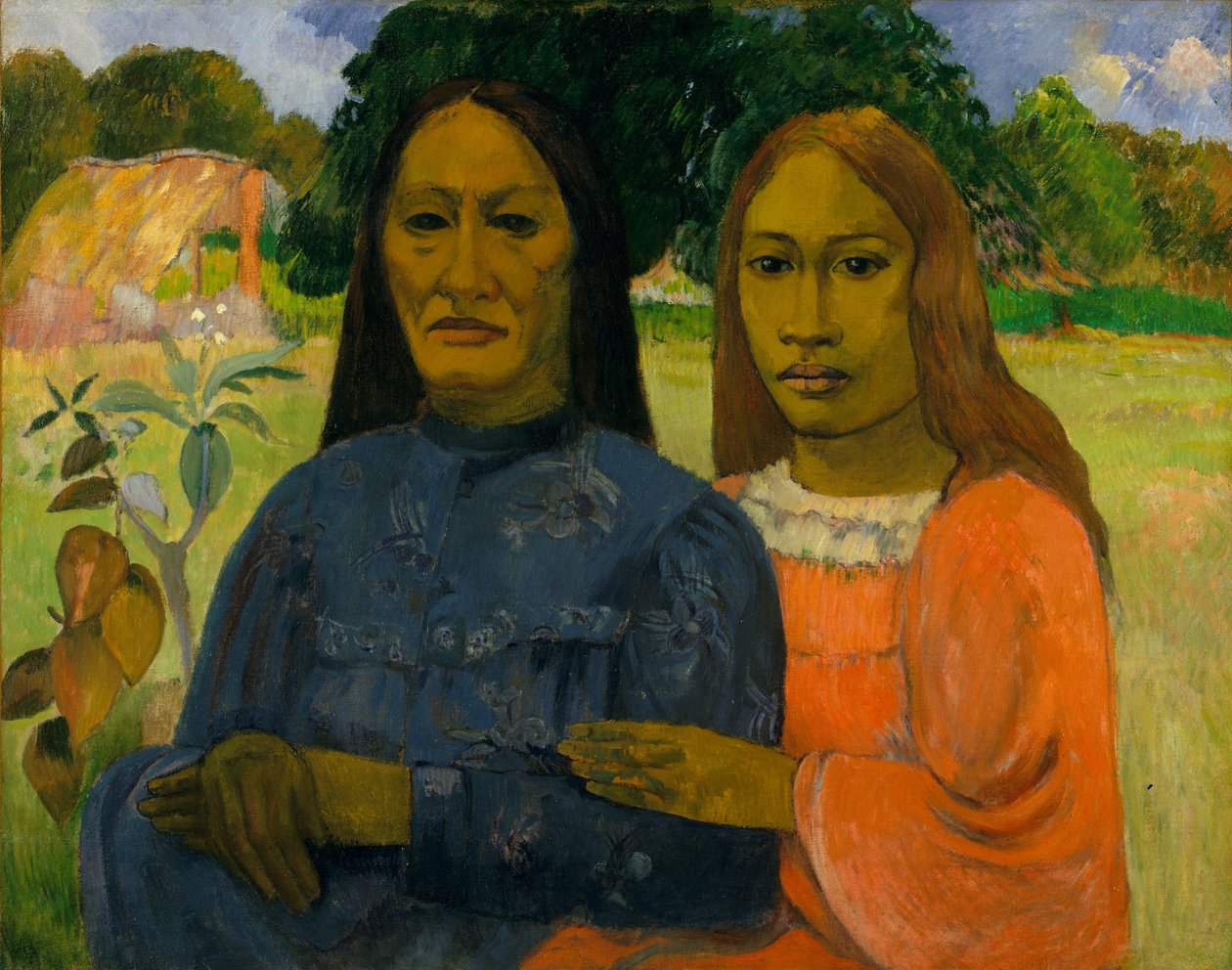 Zwei Frauen von Paul Gauguin