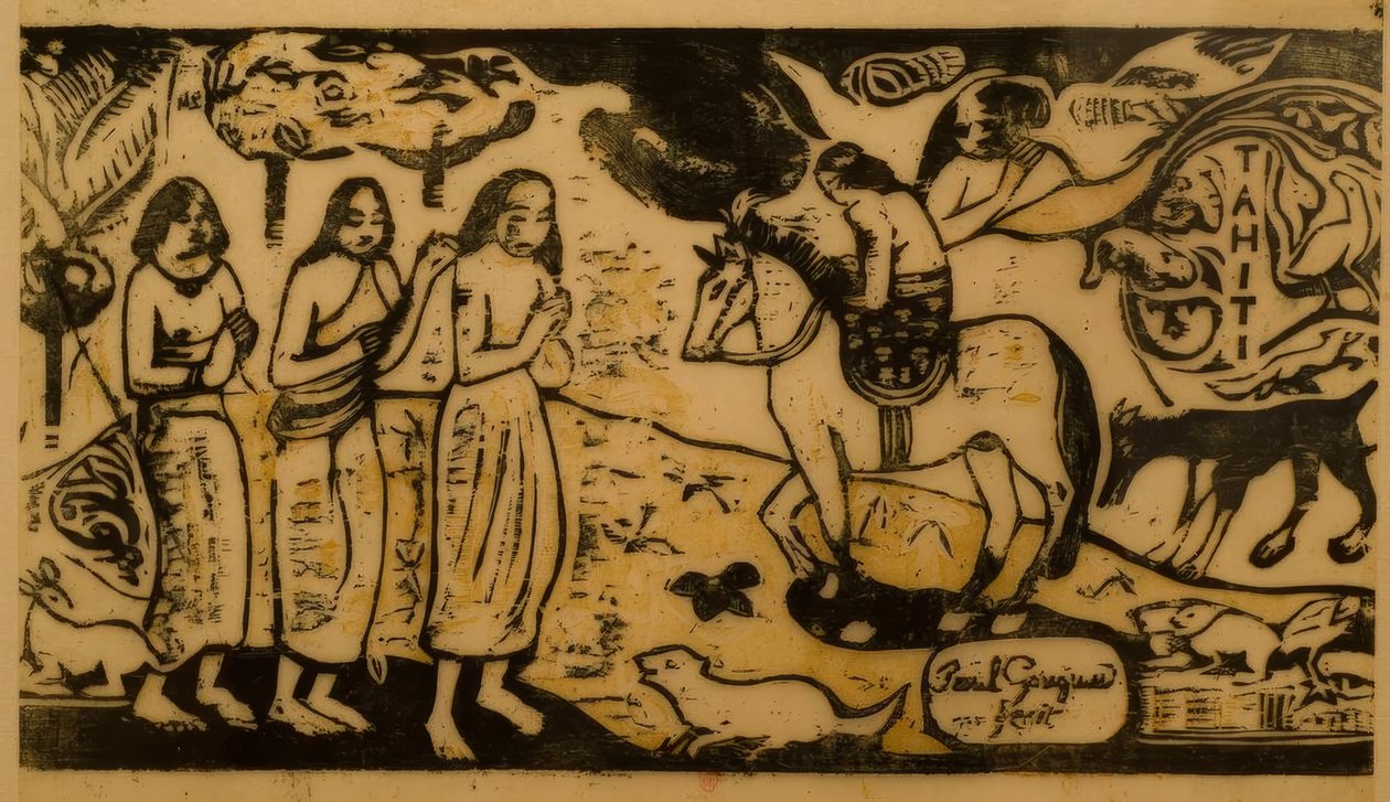 Umzug von Paul Gauguin
