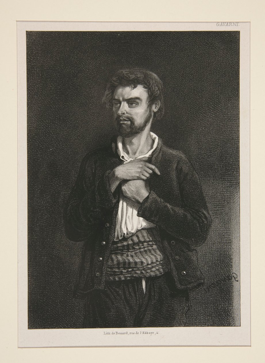 (?) (Der Kommissionär) von Paul Gavarni