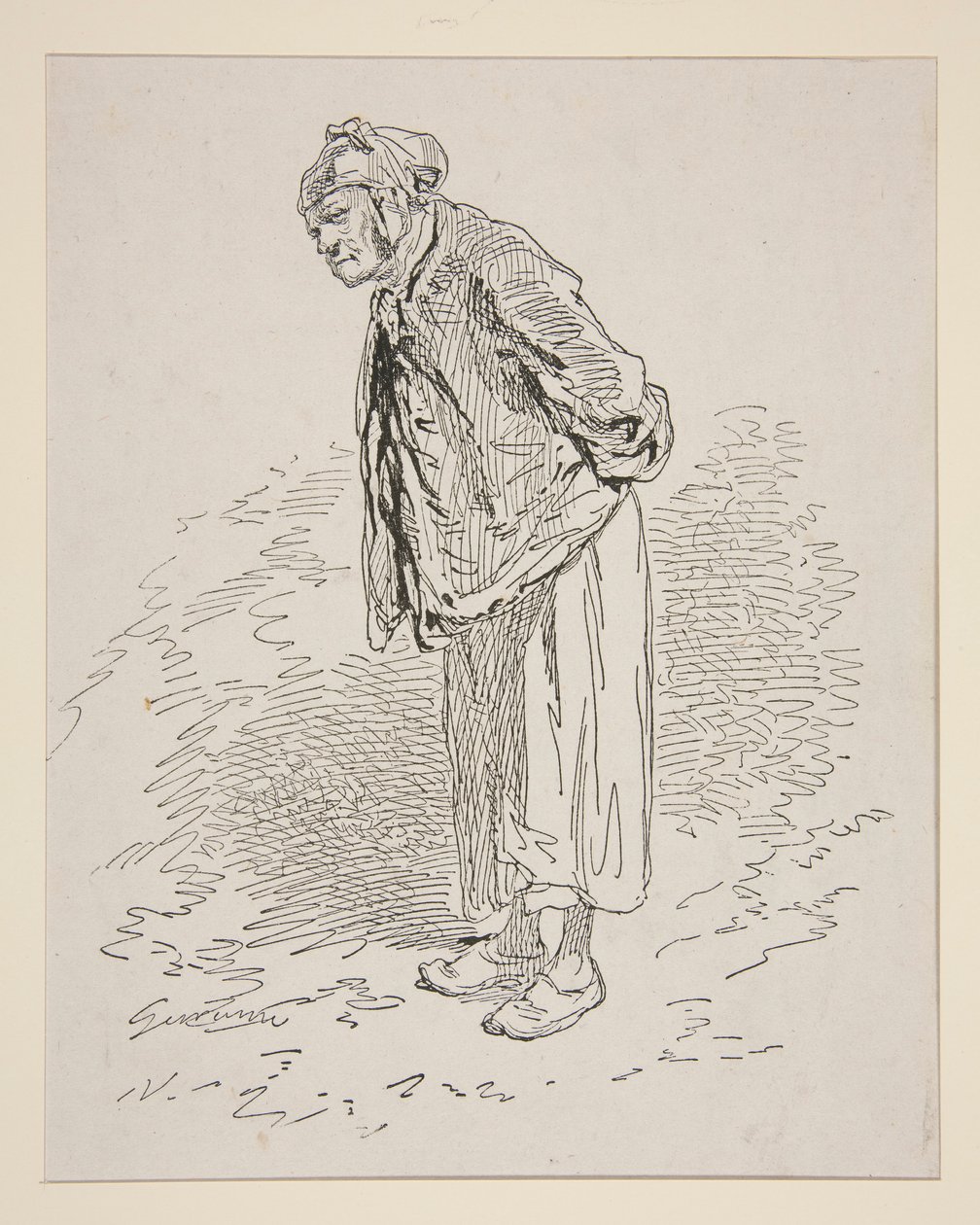 Androgyn von Paul Gavarni