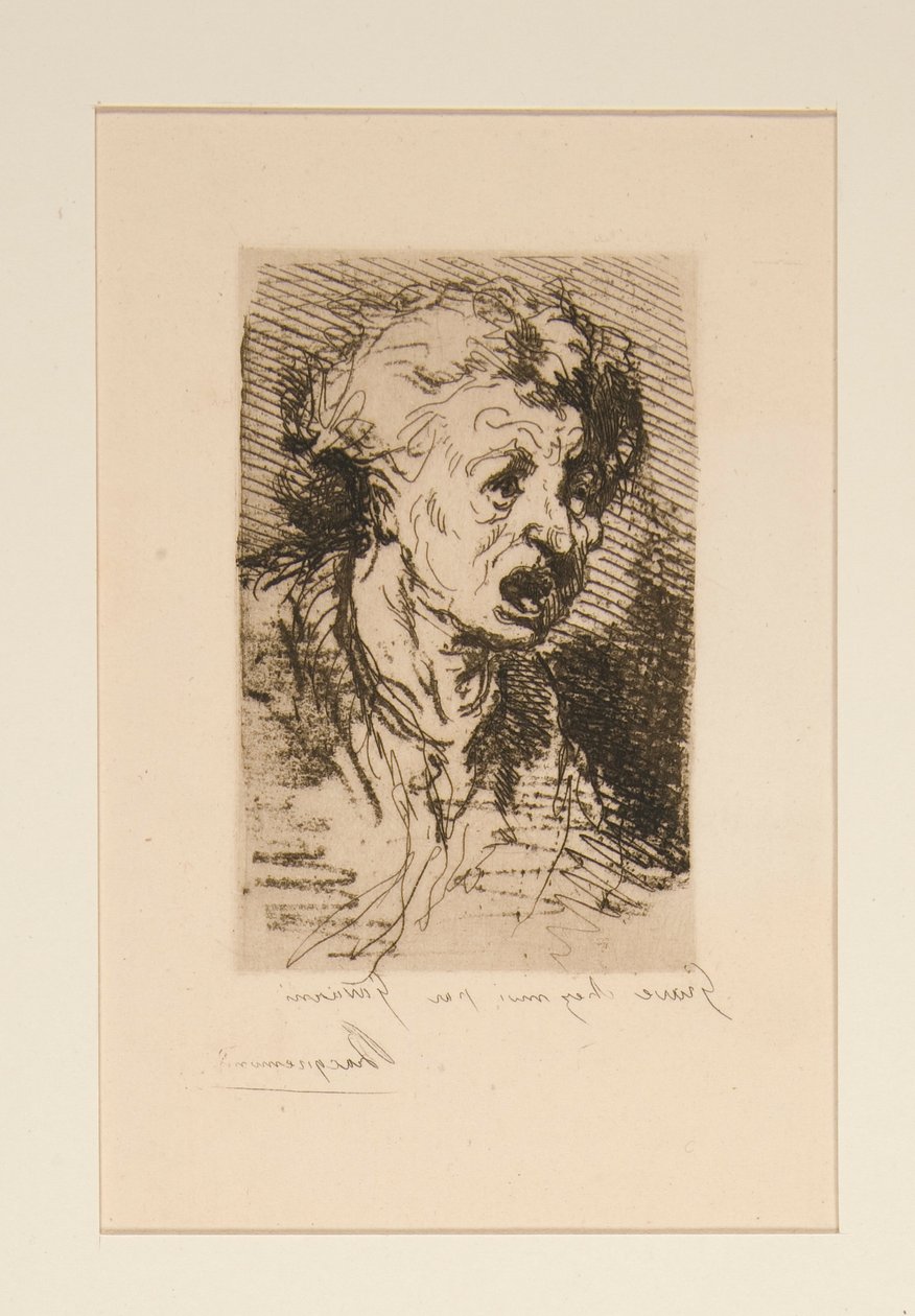 (TETE D von Paul Gavarni