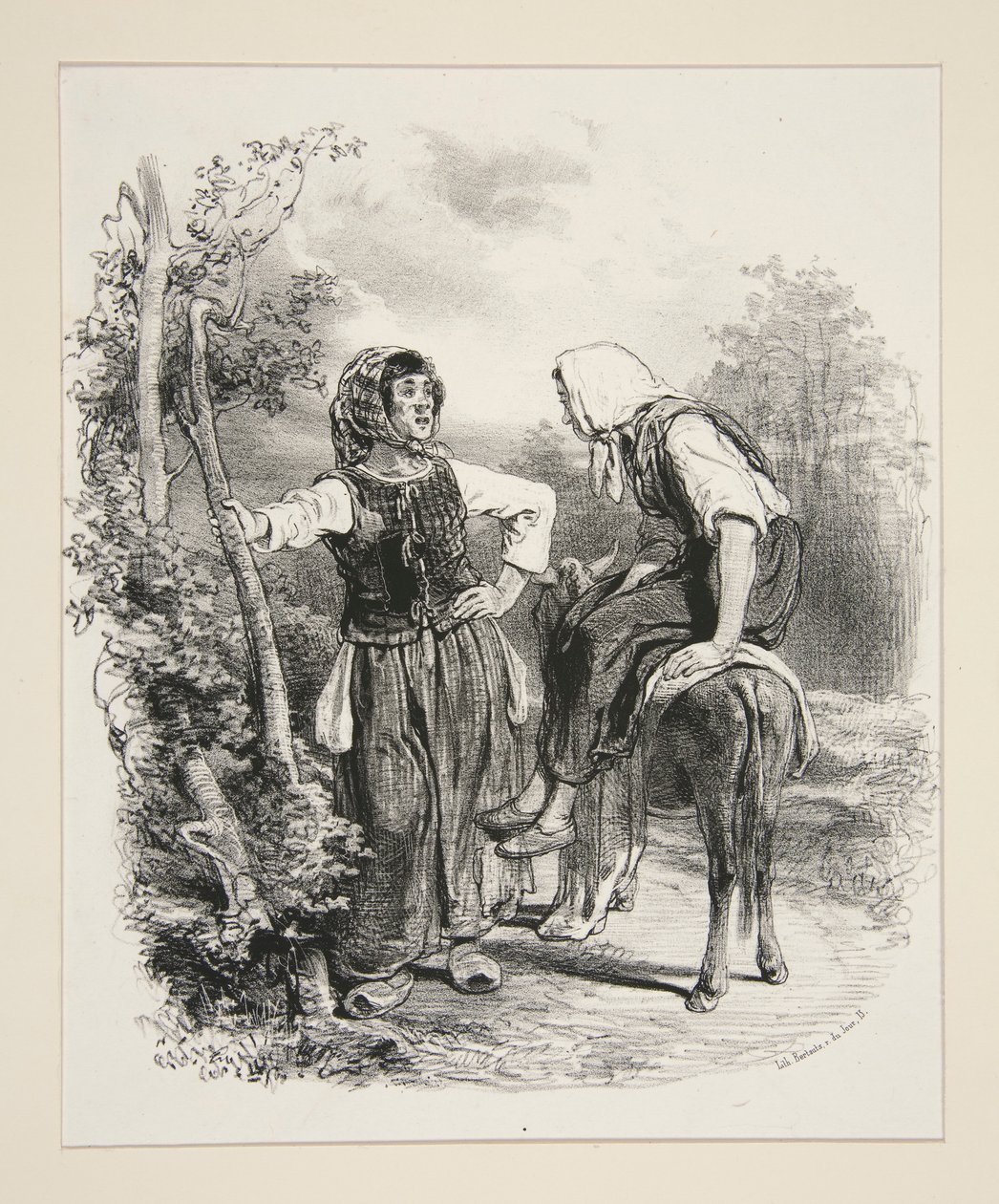 Nieder mit den Ärzten von Paul Gavarni