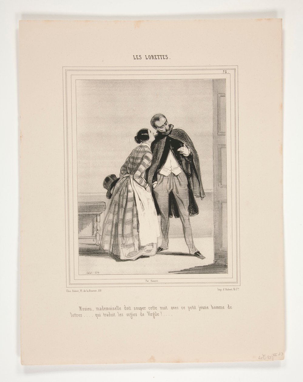 A Propos D von Paul Gavarni